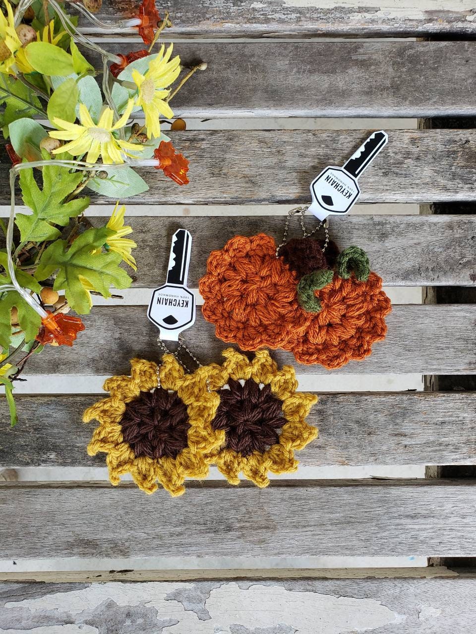 Crochet Pattern, Crochet Sunflower, Crochet Meadow Sunflower Applique, Crochet Applique Pattern, Sunflower, Ltkcuties, DIGITAL PATTERN ONLY