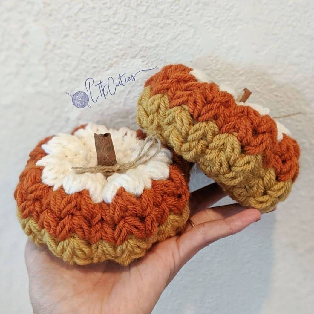 Crochet Pumpkin Pattern, Meadow Pumpkin PATTERN, Crochet Pattern, Crochet Fall, Crochet Cozy, Ltkcuties, Pumpkin Pattern, DIGITAL DOWNLOAD