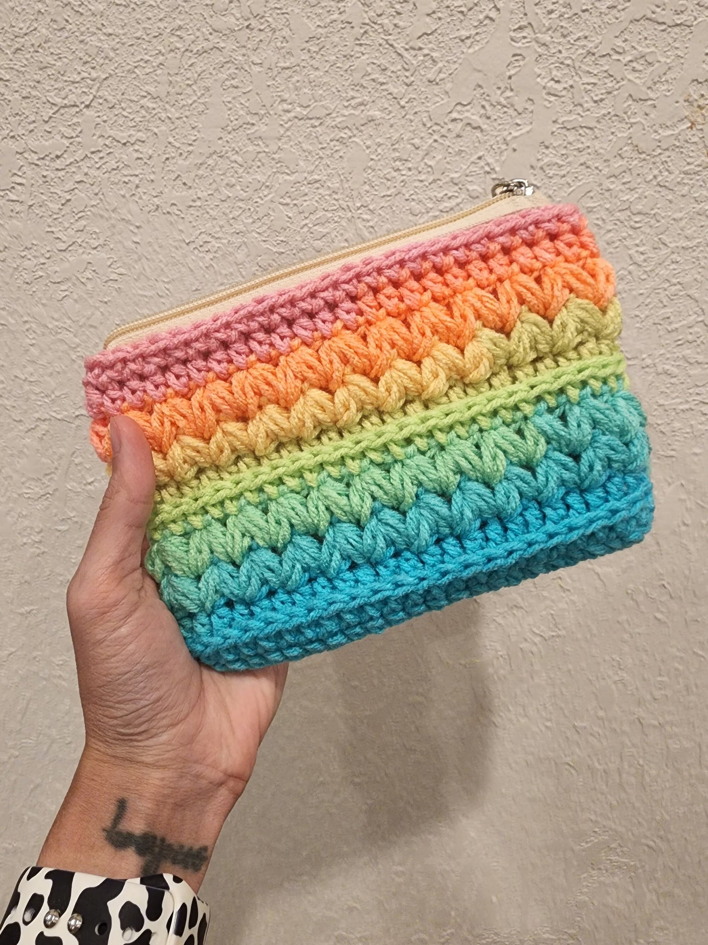Crochet Pattern, Crochet Lydia Pouch Bag, Crochet Bag, Crochet Pouch Bag, Canvas Bag Cover, Ltkcuties, DIGITAL DOWNLOAD