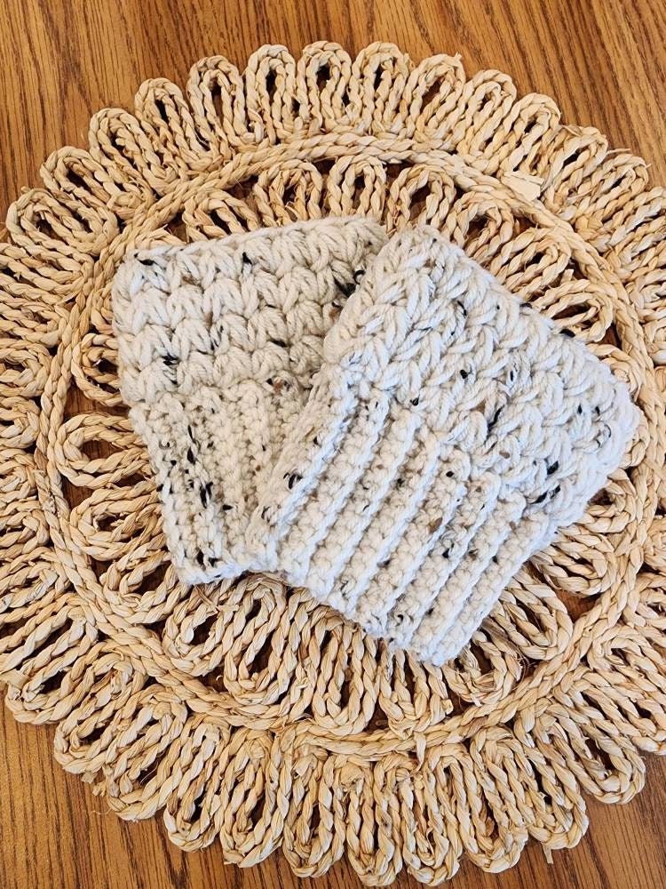 Crochet Pattern, Crochet Meadow Boot Cuffs, Crochet Boot Cuffs, Boot Cuff Pattern, Ltkcuties, DIGITAL DOWNLOAD ONLY