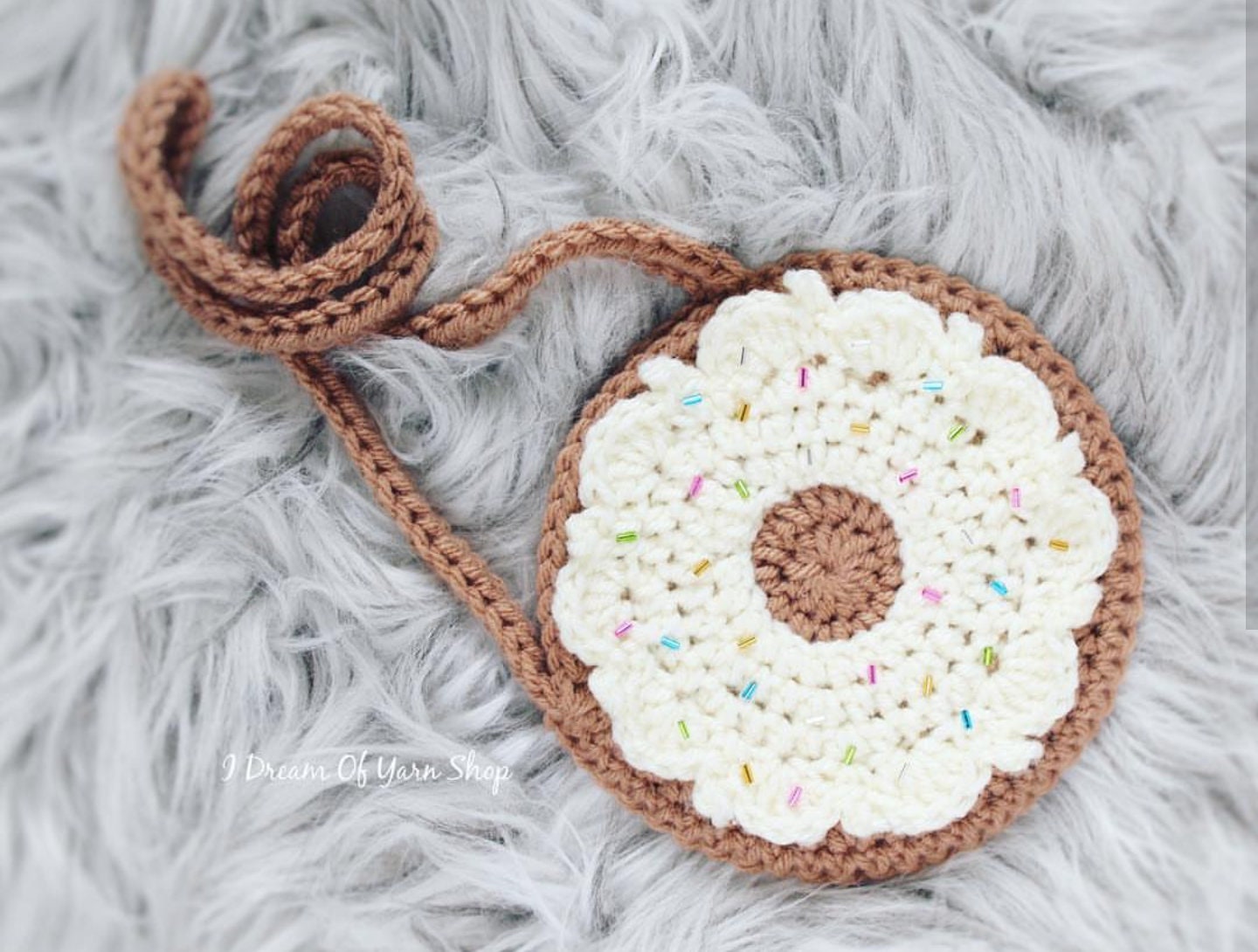 Crochet Pattern, Crochet Frosty Toddler Purse PATTERN, Crochet Donut Purse, Crochet Toddler Purse , DIGITAL DOWNLOAD, Ltkcuties, Crochet Bag