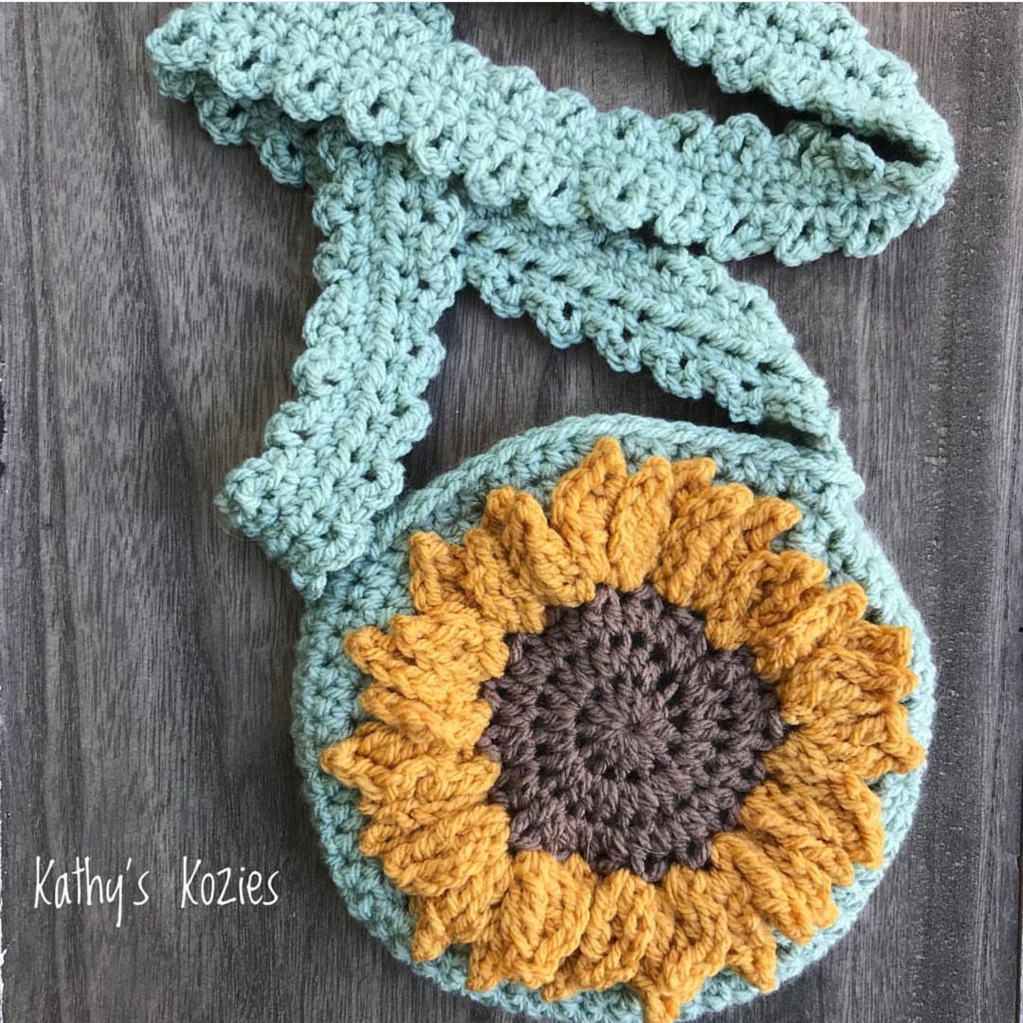 Crochet Pattern, Sunflower Toddler Purse PATTERN, Crochet Sunflower Purse, Crochet Toddler Purse, Crochet Purse, DIGITAL DOWNLOAD, Ltkcuties