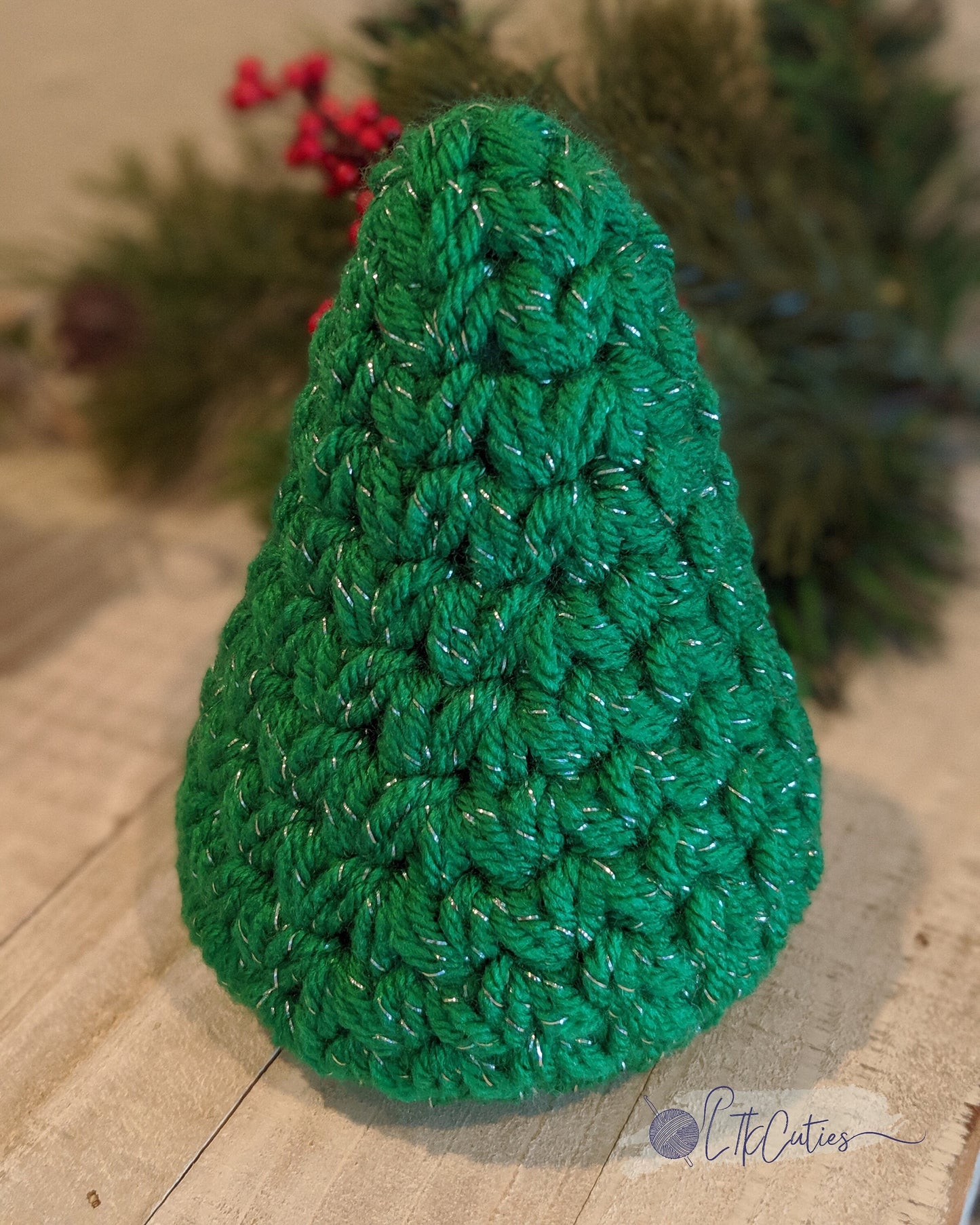 Crochet Pattern, Crochet Meadow Tree PATTERN, Crochet Christmas, Crochet Tree Decor, Ltkcuties, Crochet, DIGITAL DOWNLOAD