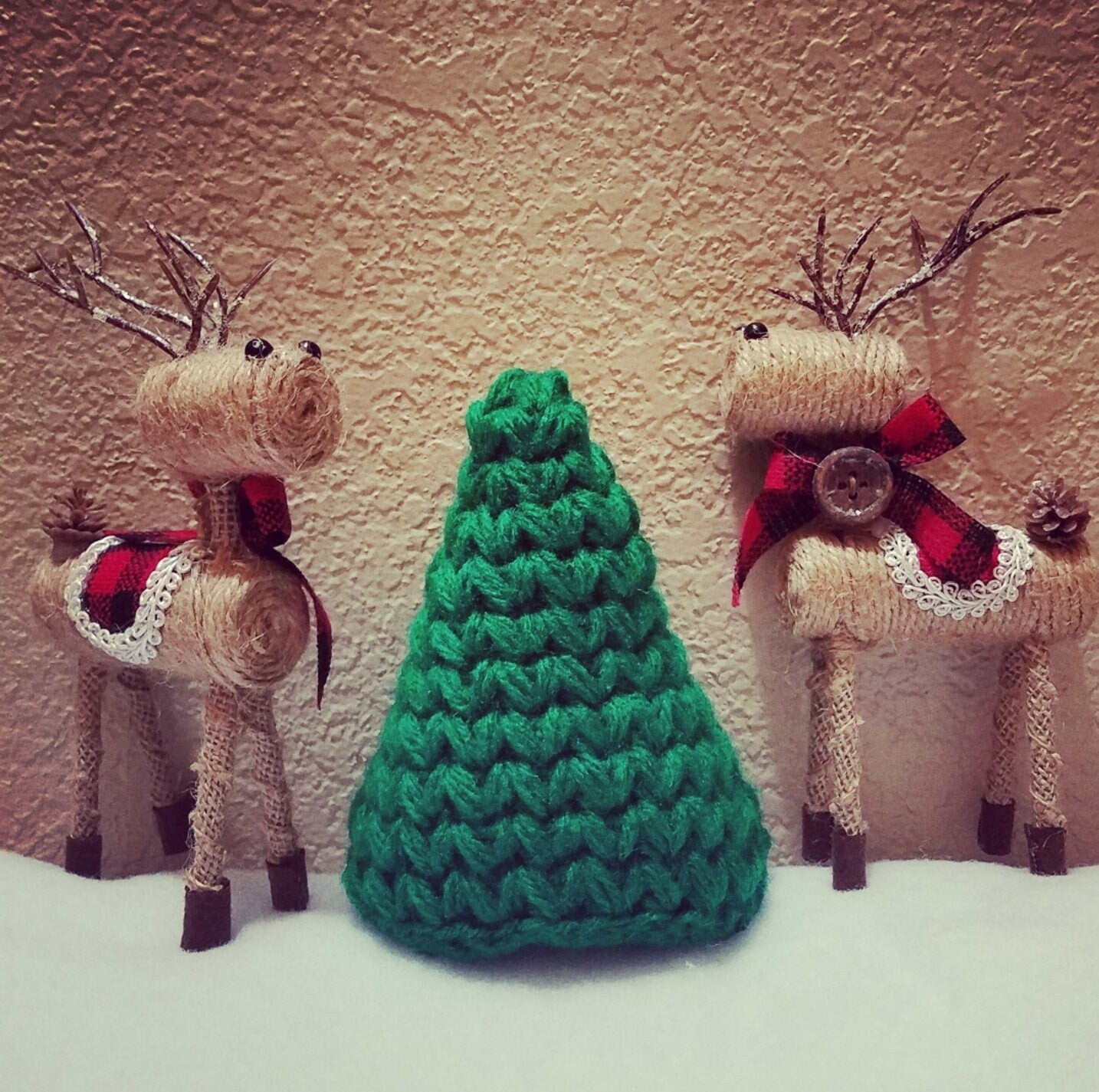 Crochet Pattern, Crochet Meadow Tree PATTERN, Crochet Christmas, Crochet Tree Decor, Ltkcuties, Crochet, DIGITAL DOWNLOAD