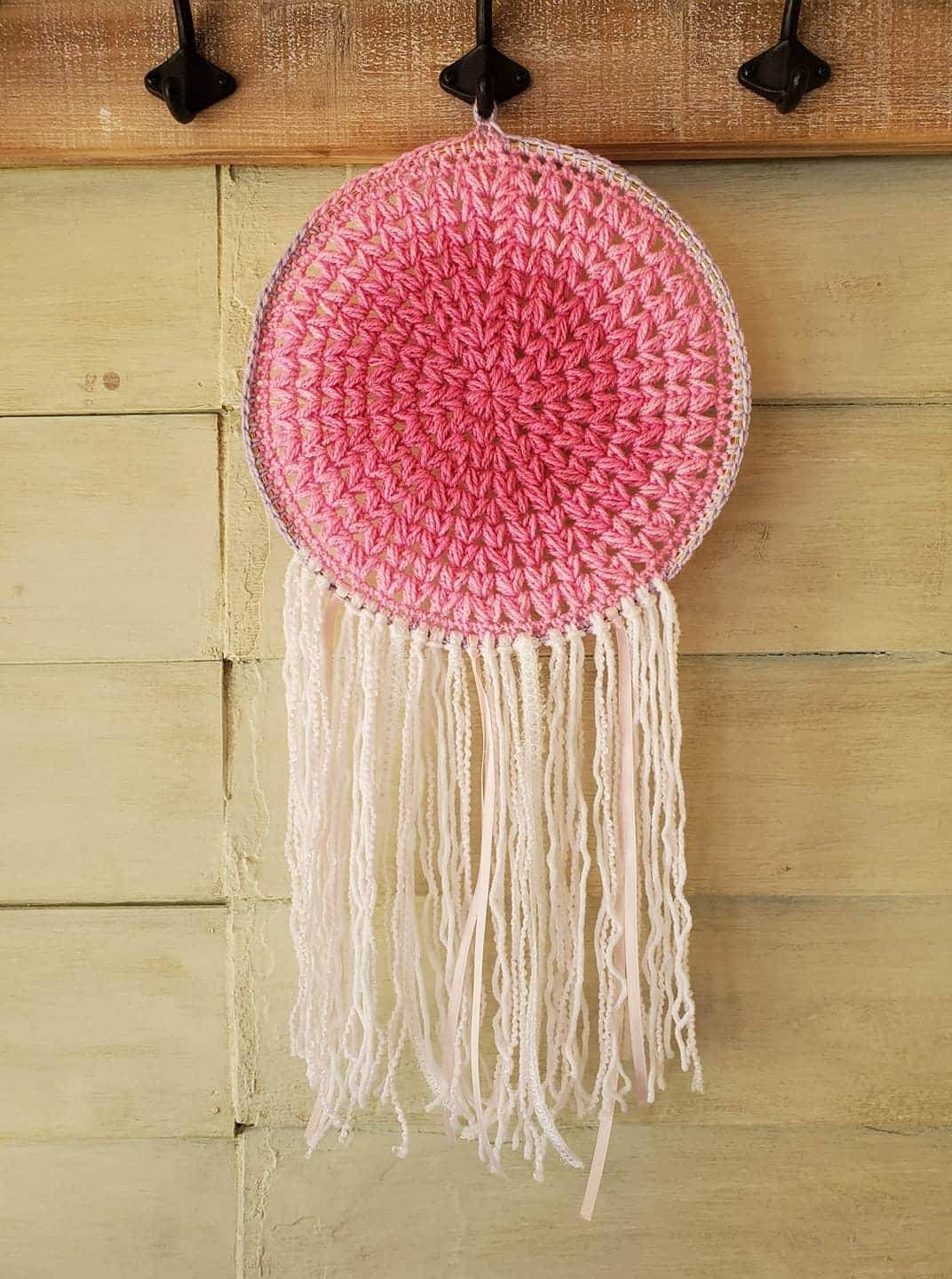 Crochet Pattern, Crochet Wall Hanging, Crochet Meadow Wall Hanging, Crochet Room Decor, Ltkcuties, DIGITAL DOWNLOAD ONLY, Wall Hanging